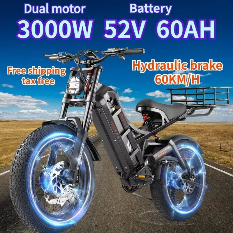 romeo-proii-3000w-48-52v-60ah-electric-bike